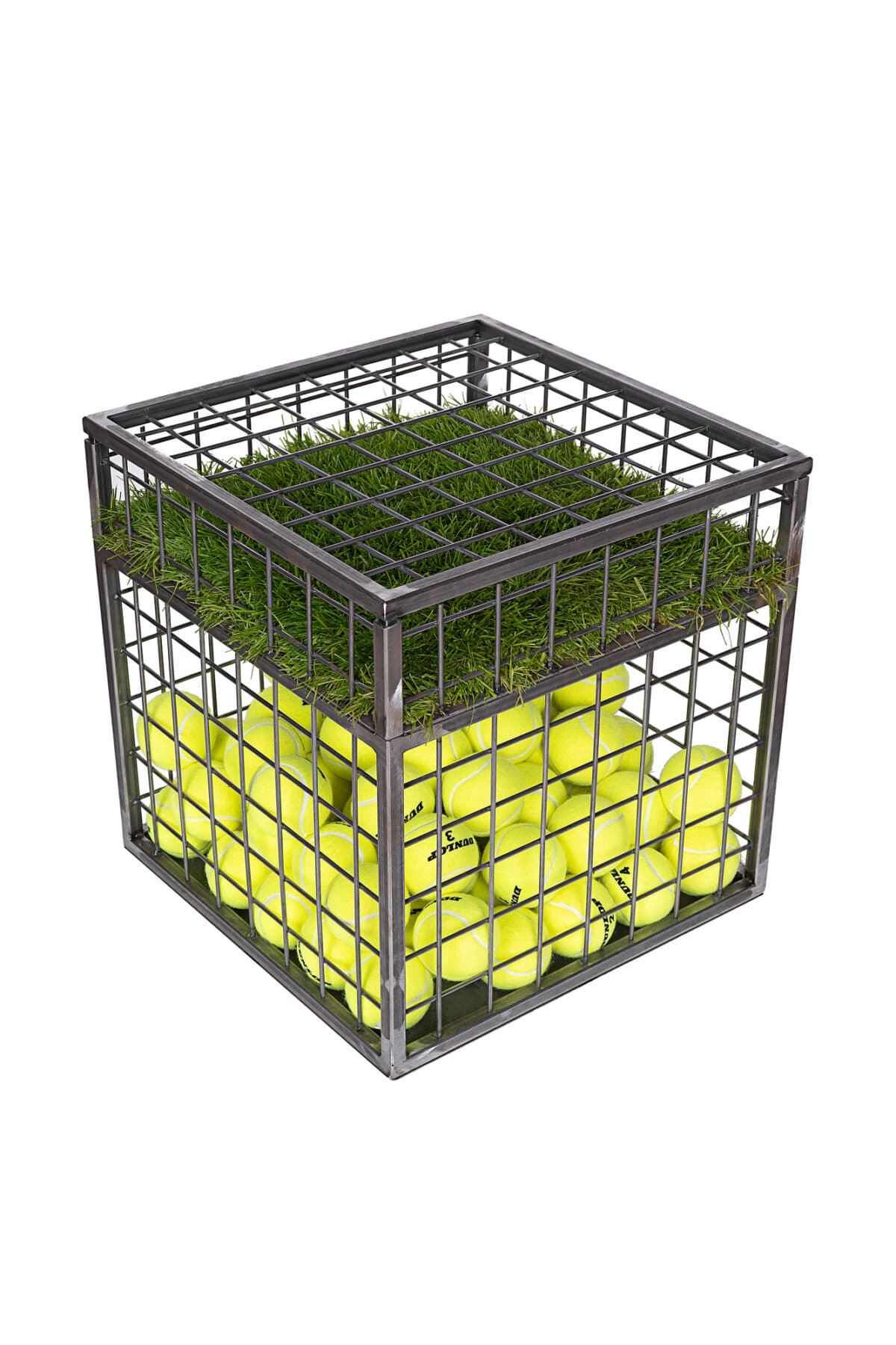 Sgabello con prato stabilizzato Tennis Cube