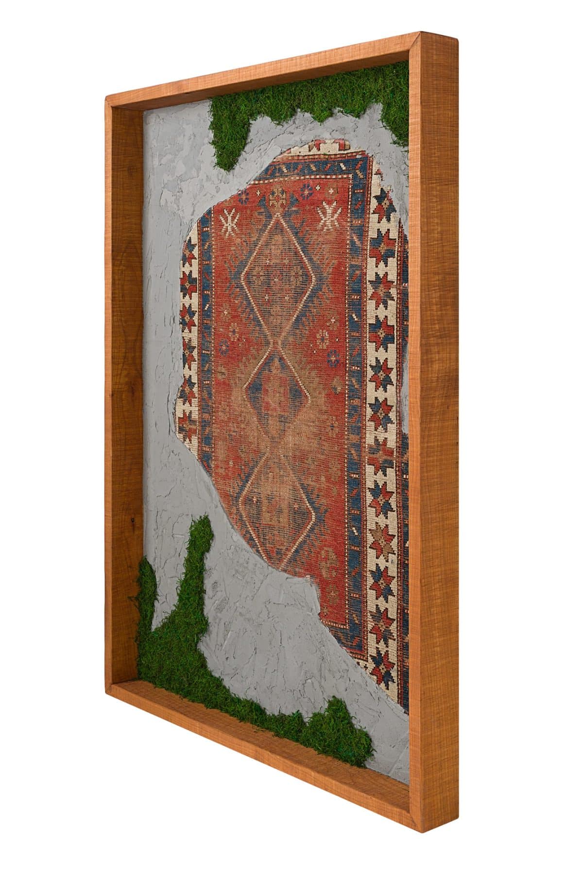 Carpet Frame - quadri con frammenti di tappeti antichi